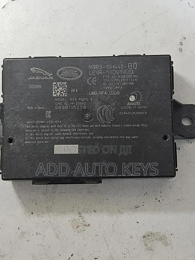 Range Rover KVM Rfa M9r3-19h440-Bd · Photo 1