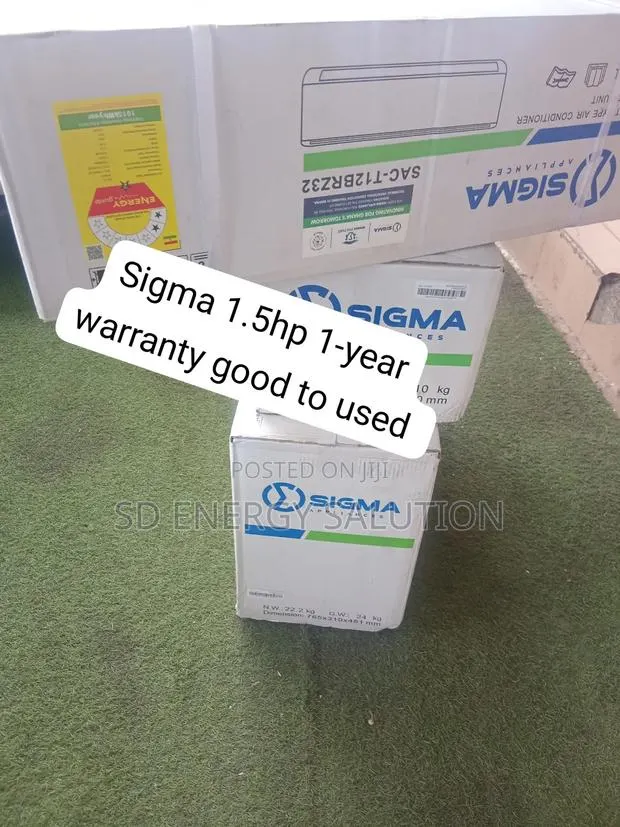 Sigma 1.5HP Air Conditioner – Powerful Cooling Performance · Photo 1