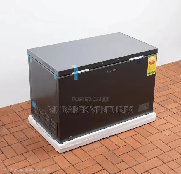 Samsung 371l Chest Freezer With Power Freeze Function Dark Gray · Photo 1