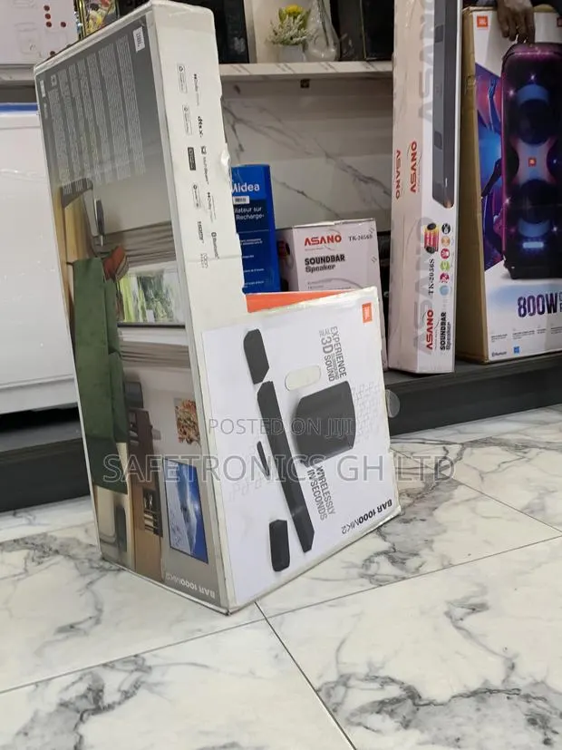 Newly Virtual Electric Black JBL Bar 1000 Mk2 Bluetooth Soundbar · Photo 1