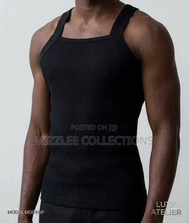 3in1 Square Cut Singlet for Men M-2xl · Photo 1