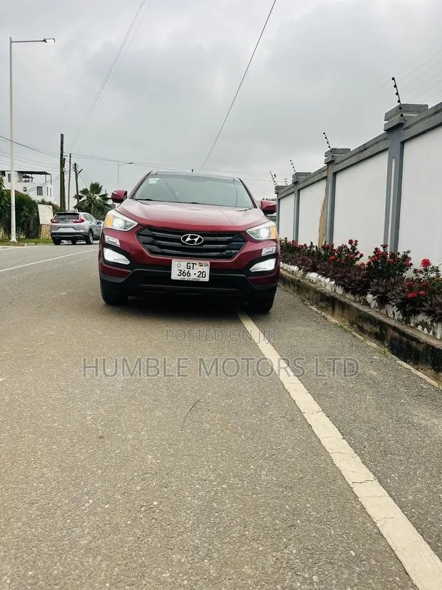 Hyundai Santa Fe 2013 Red · Photo 1