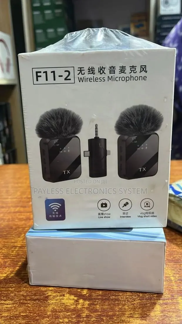 F11- 2 Wireless Microphone · Photo 1