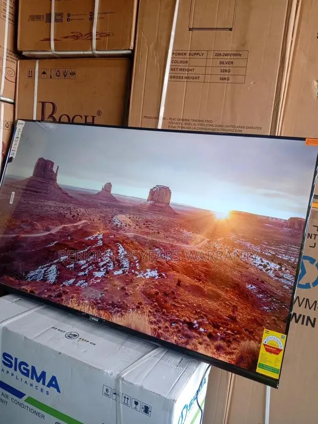 Sigma 55-Inch Smart Tv – See More, Feel More With Sigma Tv · Photo 1