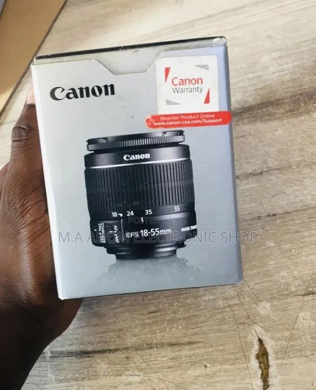 Canon EF-S 18-55mm F/3.5-5.6 Lens for Canon SLR Cameras · Photo 1