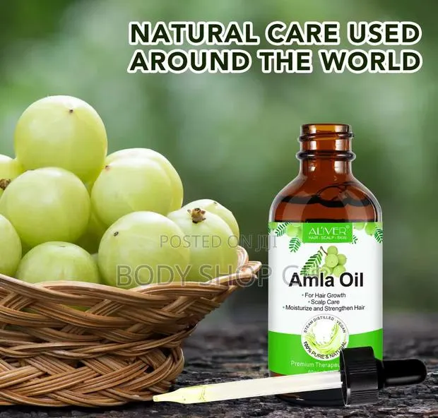 Organic Amla Oil for Scalp Serum - Strengthens Hair Follicles · Photo 1