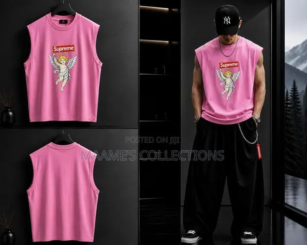 Premium Men’s Graphic Sleeveless Tank Top · Photo 1