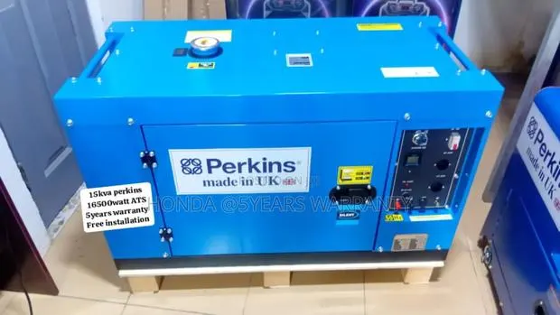 Powering Your Items With Perkins 15kva 16500watt Fully Ats · Photo 1