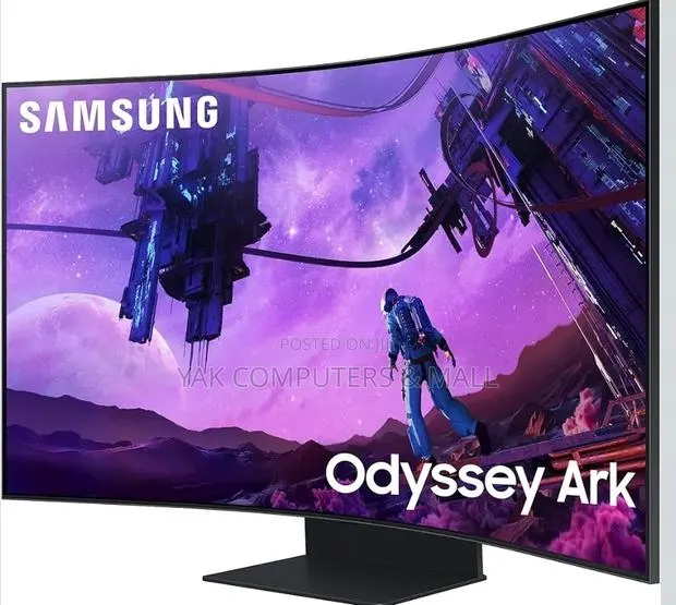 55 Inch Samsung Odyssey Ark Curved Uhd With 165hz Refresh Rate · Photo 1