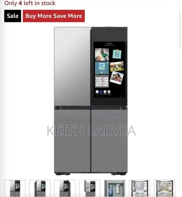 Samsung Bespoke French Door Refrigerator 36 Inch Smart 4-Door Flextm · Photo 1
