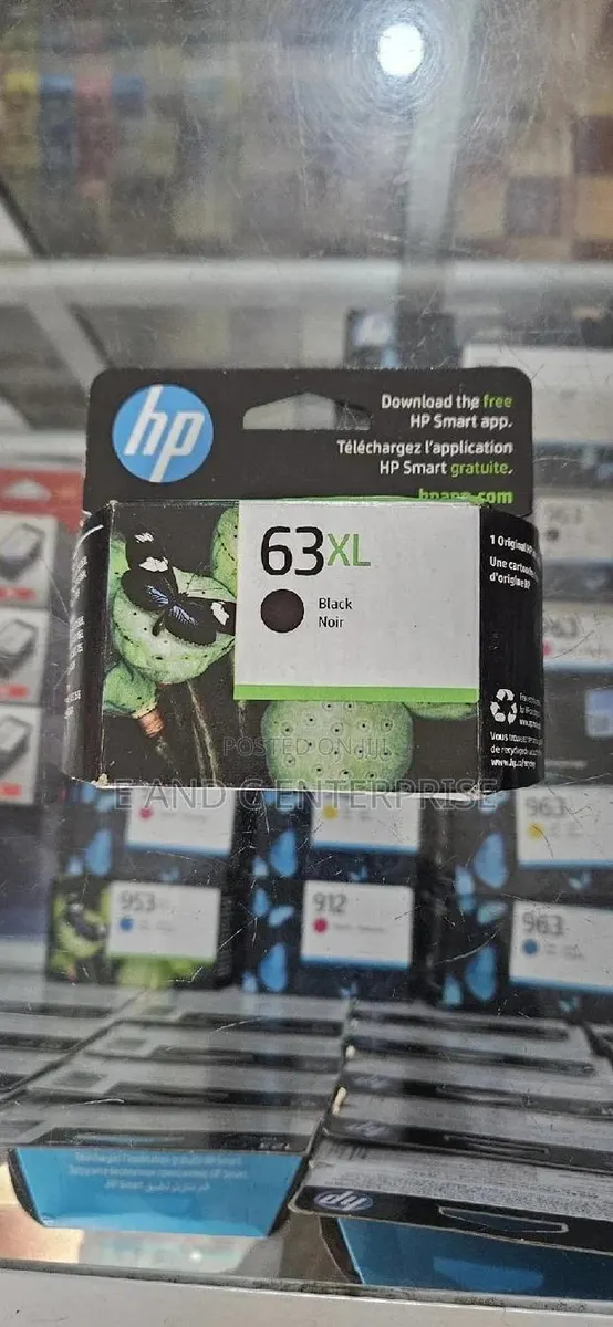 Hp 63XL Ink Black · Photo 1