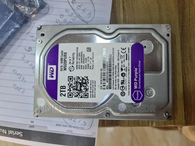 Wd 2tb Surveillance Hard Drive for CCTV Camera · Photo 1
