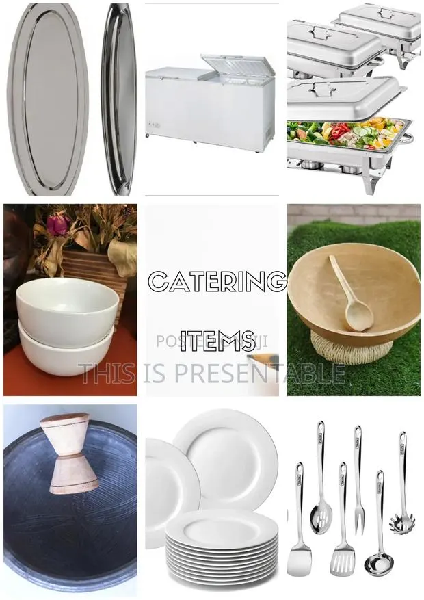Deep Freezer, Calabash, Ceramic Plates, Bowls, Chaffing Dishes, Ladles · Photo 1