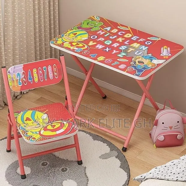 Foldable Kids Study Table & Chair · Photo 1