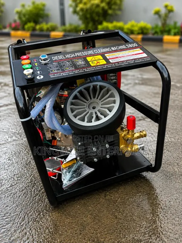 Diesel High-Pressure Machine / Industrial Pressure Washer Key Start · Photo 1