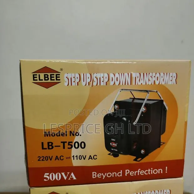 Elbees Numero Uno 500Watts Step Down LB-T500 Transformer · Photo 1