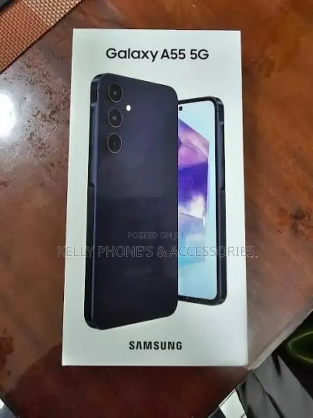New Samsung Galaxy A55 256 GB Black · Photo 1