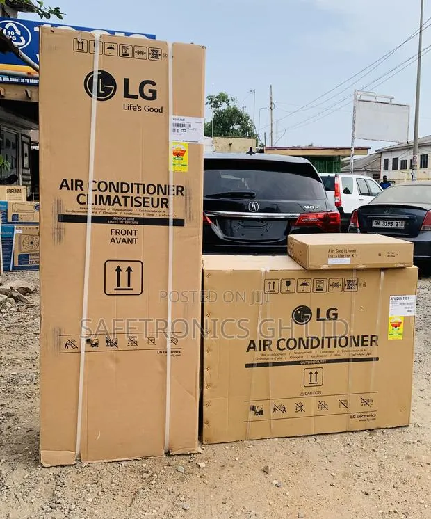 Neatly Sealed Lg 5.0hp Floor Standing Inverter Air Conditioner · Photo 1