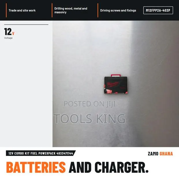 12V Combo Kit Fuel Powerpack - M12fpp2a-402p · Photo 1