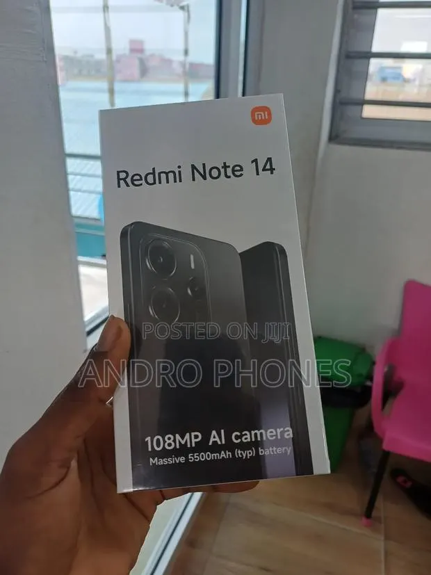 New Xiaomi Redmi Note 14 4G 256 GB Black · Photo 1
