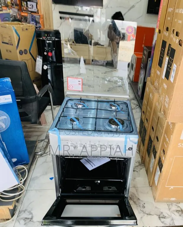 Quality Volcano Freestanding 4 Gas Burner With Grill(Glass Lid) · Photo 1