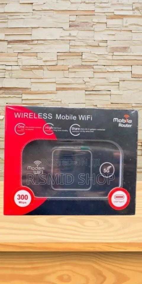 Portable 5G Mobile Hotspot Router – 300Mbps · Photo 1