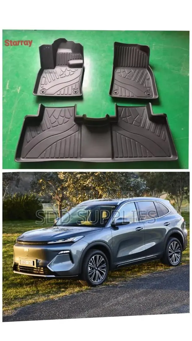 Geely Starray Premium All-Weather 5D Full Set 3piece Car Floor Mats · Photo 1