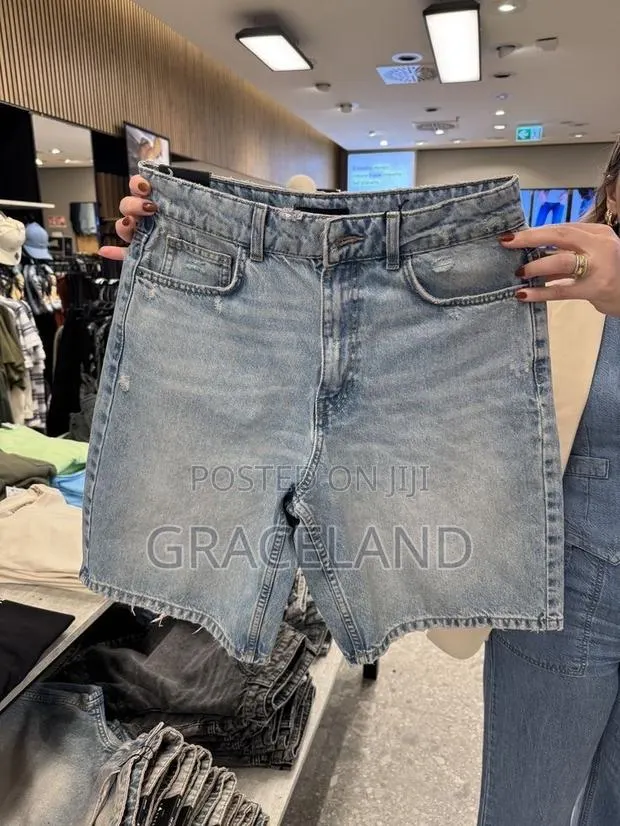 This Is Original Jeans Shorts for Men Outfit Heavyweight · Photo 1