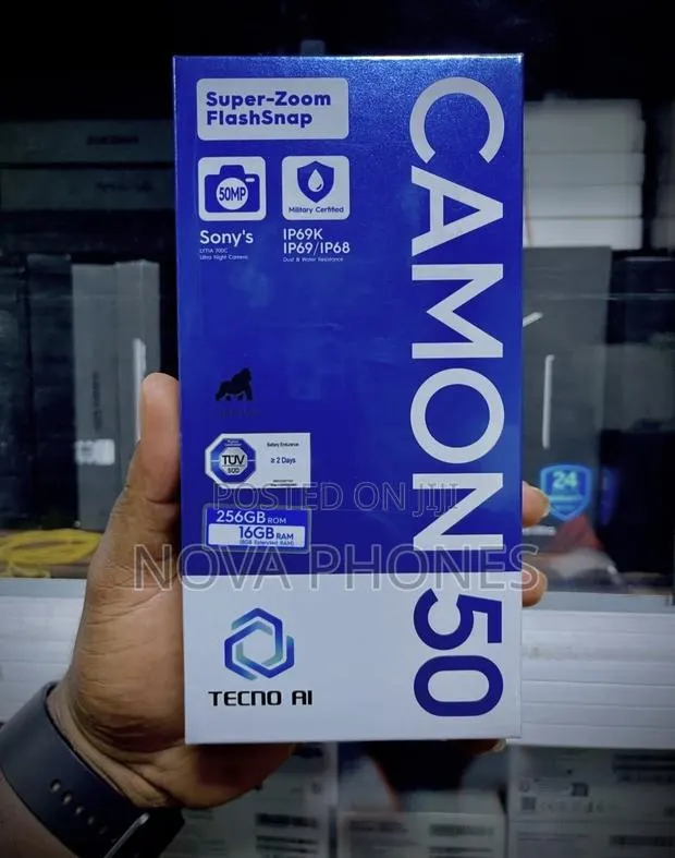 New Tecno Camon 50 256 GB · Photo 1
