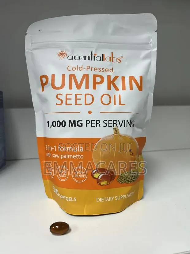 Cold Pressed Pumpkin Seed Oil With Saw Palmetto · Photo 1