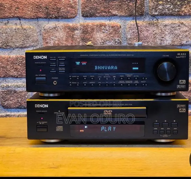 Powerful Denon Compact Av Sound System Optical/Aux/Usb/Bluetooth,Dvd · Photo 1