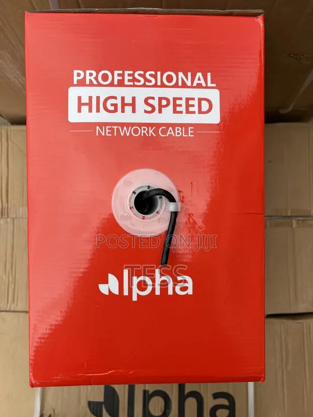 Alpha Cat6 Network Cable 305m Utp Indoor · Photo 1