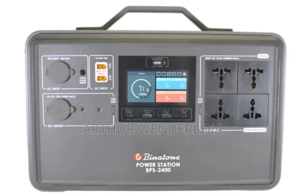Binatone Portable Plug Play Power Station Pro With Solar Charging . · Photo 1