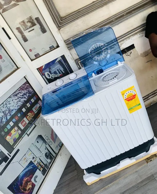 Zealous Fast Nasco Twin Top Washing Machine 8kg-Nas-08-Tw · Photo 1