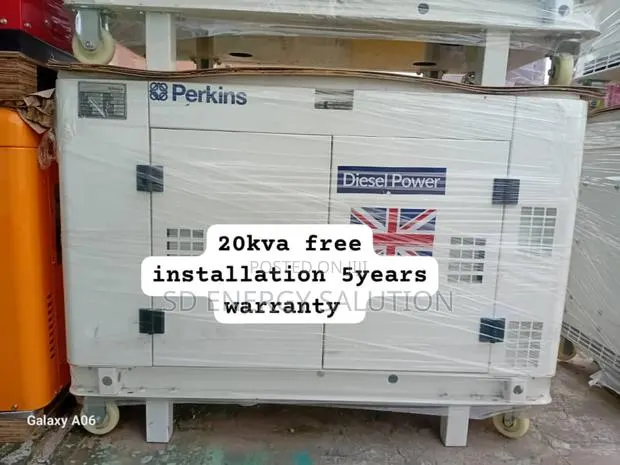 Wifi Meet Wattage Perkins 20kva Diesel Generator 20kva · Photo 1