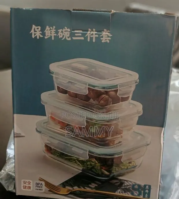 Glass Food Storage Bowls · Photo 1