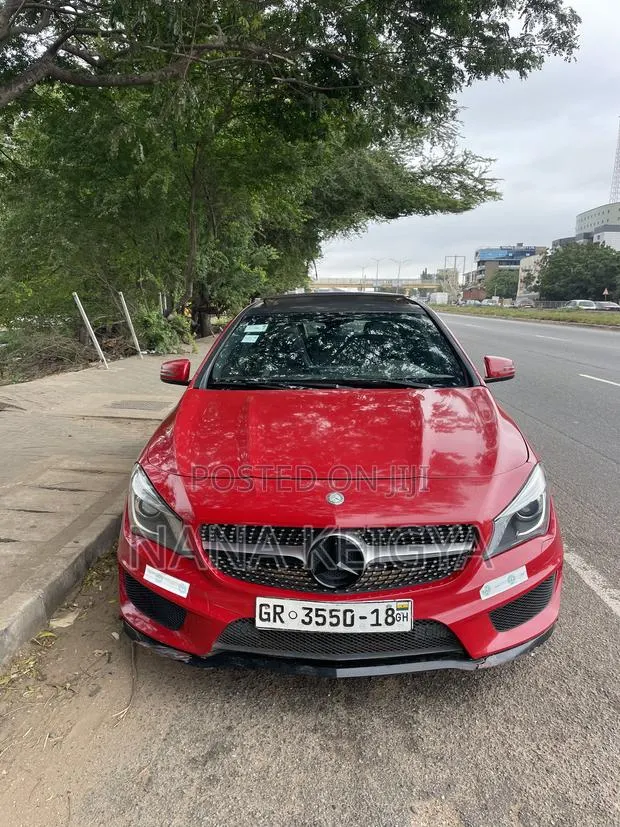 Mercedes-Benz CLA-Class CLA 250 Sedan 2014 Red