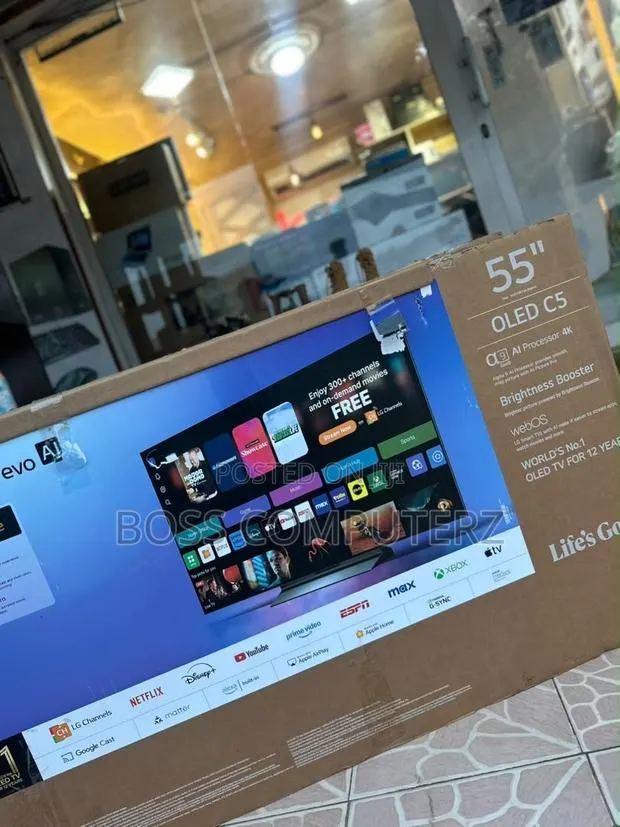 LG 55-Inch Class OLED Evo AI C5 Series Smart TV W/Dolby Atmos, · Photo 1