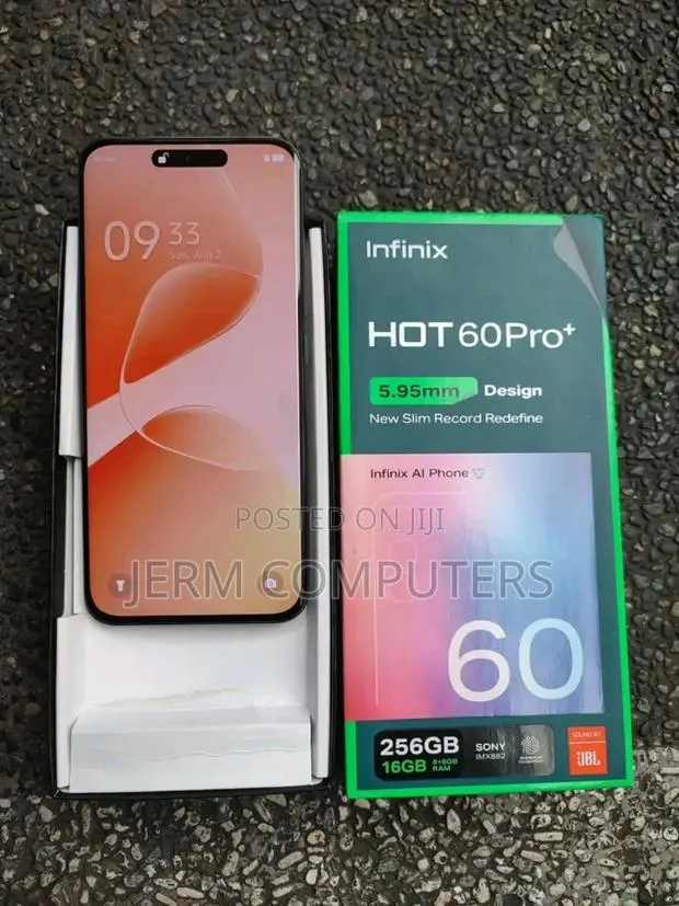 New Infinix Hot 60 Pro+ 256 GB Gray · Photo 1