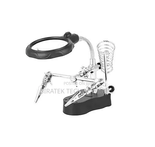 Helping Hand Magnifier Led With Soldering Stand · Photo 1
