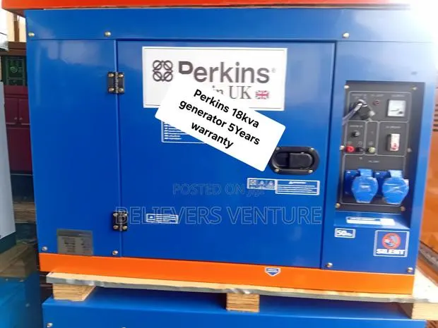 Perkins 18 kVA Diesel Generator – Reliable Power Solution · Photo 1
