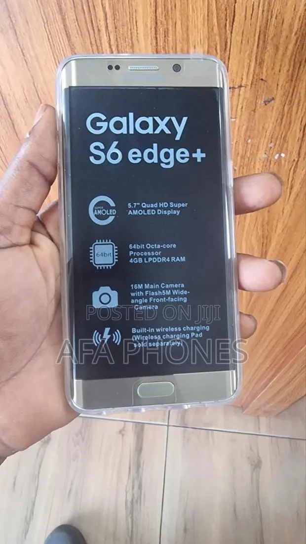 New Samsung Galaxy S6 Edge+ 32 GB Rose Gold · Photo 1