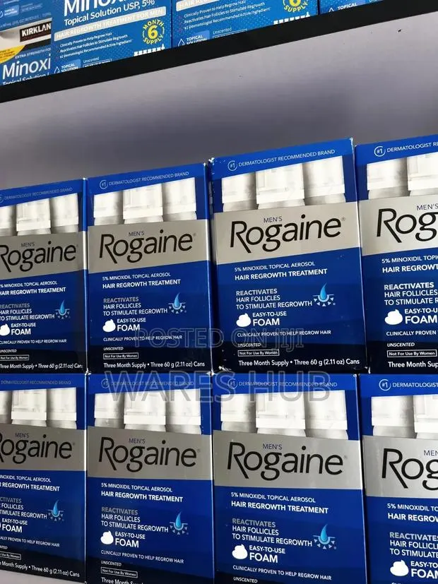 Rogaine Foam Box Minoxidil · Photo 1
