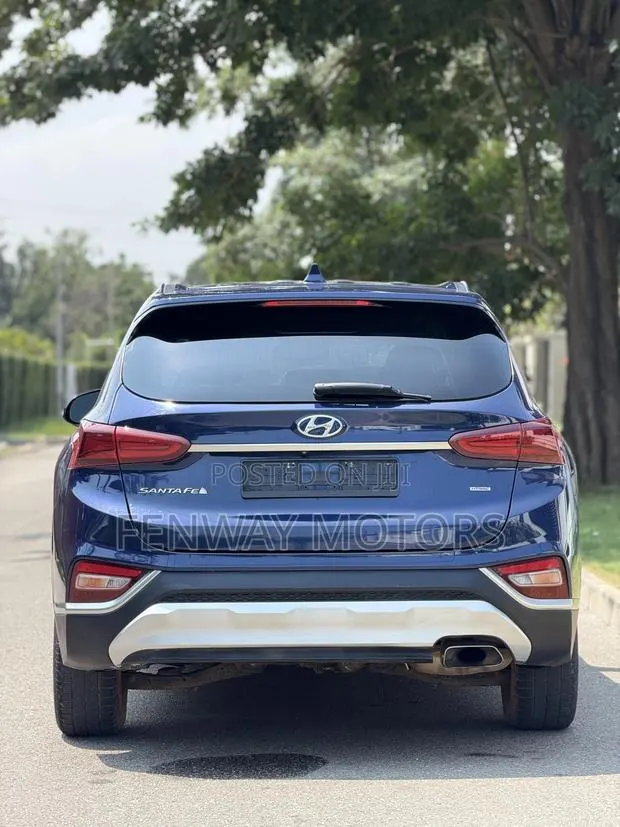 Hyundai Santa Fe SEL 2.4 AWD 2019 Blue · Photo 1
