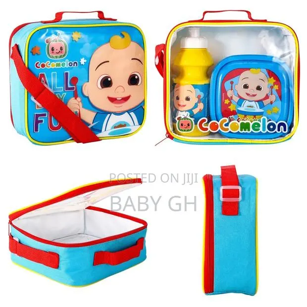 Cocomelon 3 Piece Insulated School Lunch Bag Set · Photo 3