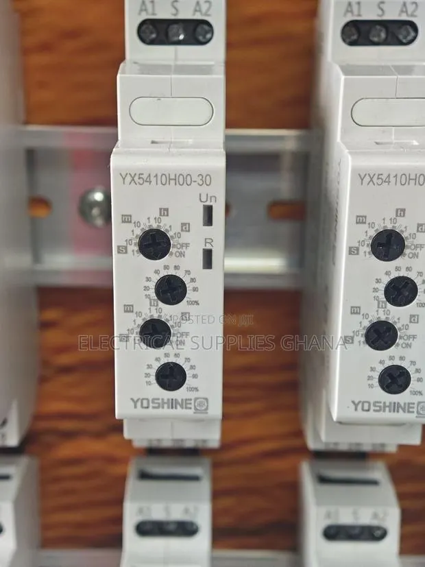 Multifunction Timer Relay YX5410H00-30 DIN Rail · Photo 1
