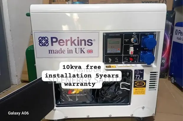 Nova Gen Perkins 10kva 13000watts Diesel Generator 10kva · Photo 1