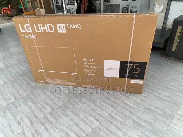 Lg Uhd Ai Thinq 75” Smart Tv (75ur80) Massive Display · Photo 1