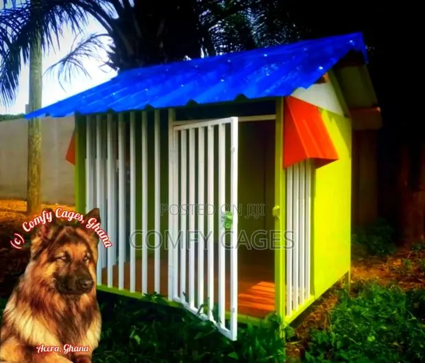 Single Galvanized Steel Comfy Dog Cage/House/ Kennel · Photo 1