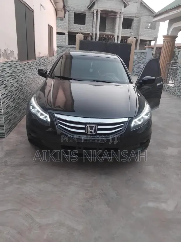 Honda Accord Sedan EX-L V-6 2012 Black · Photo 1